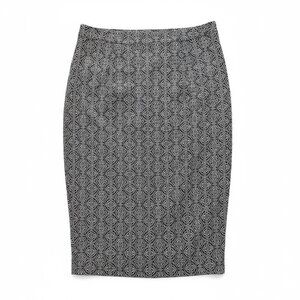 NEW RipSkirt Hawaii Black & White Geometric Print Wrap Skirt – Size XXL